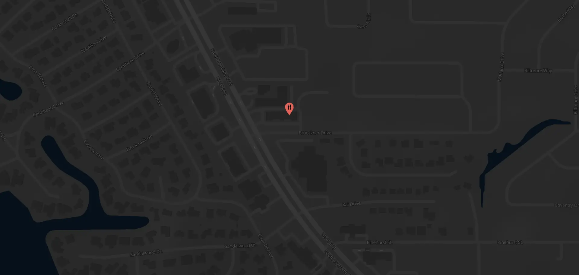 Maestrale Restaurant location